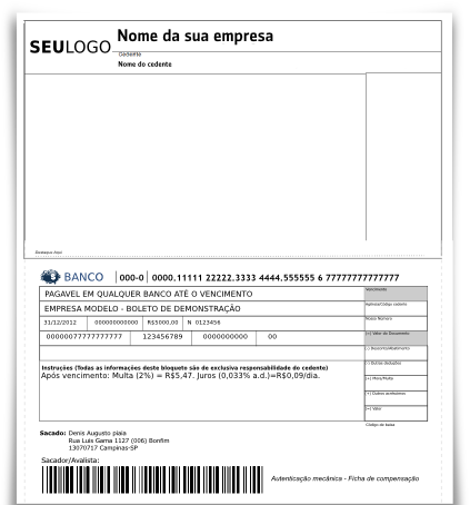 Gerar boletos banc�rios em seu site